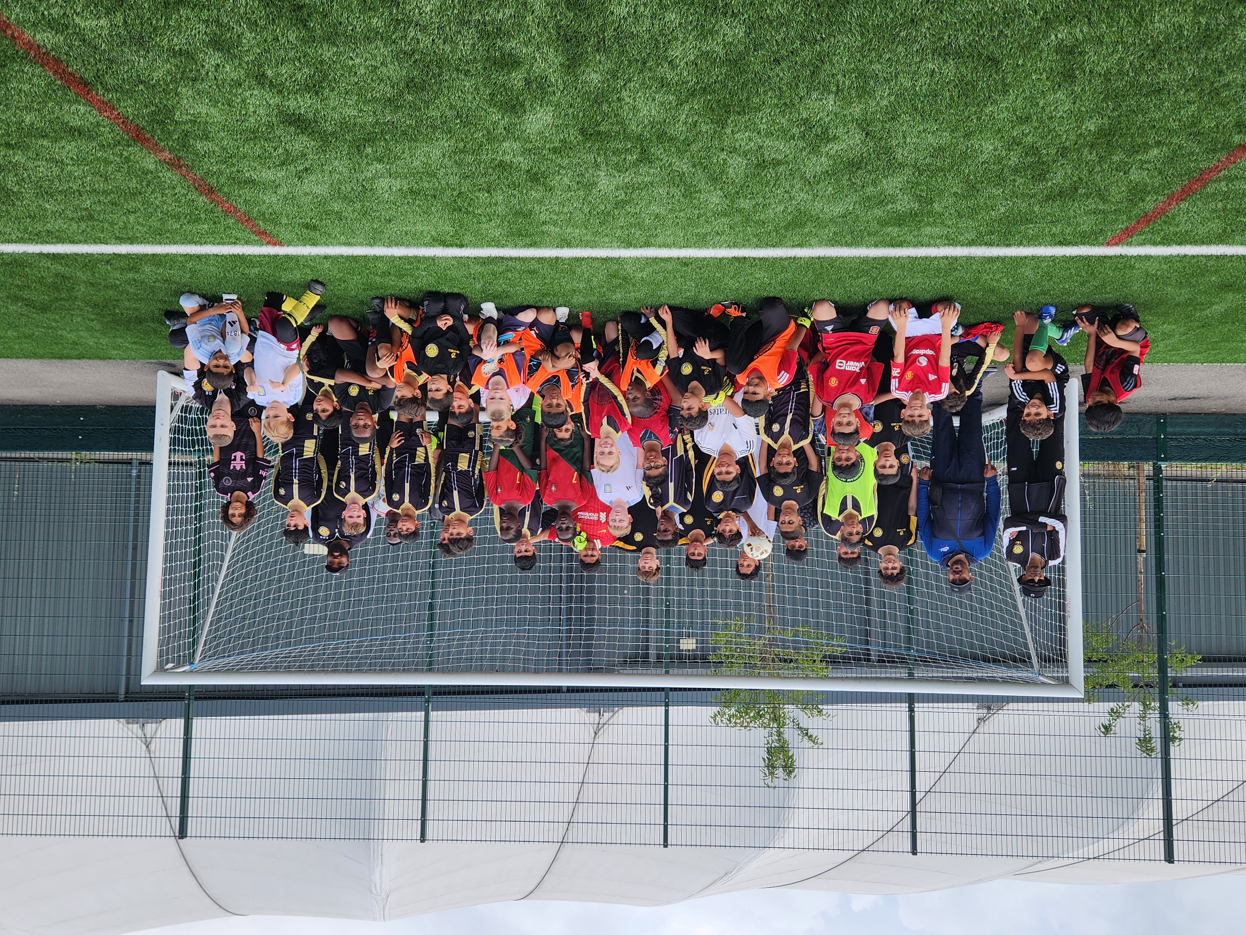 The football club team